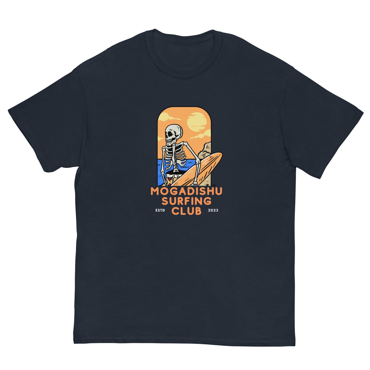 Mogadishu Surf Club Sunset Classic tee