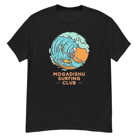 Mogadishu Surf Club Wave Men's classic tee