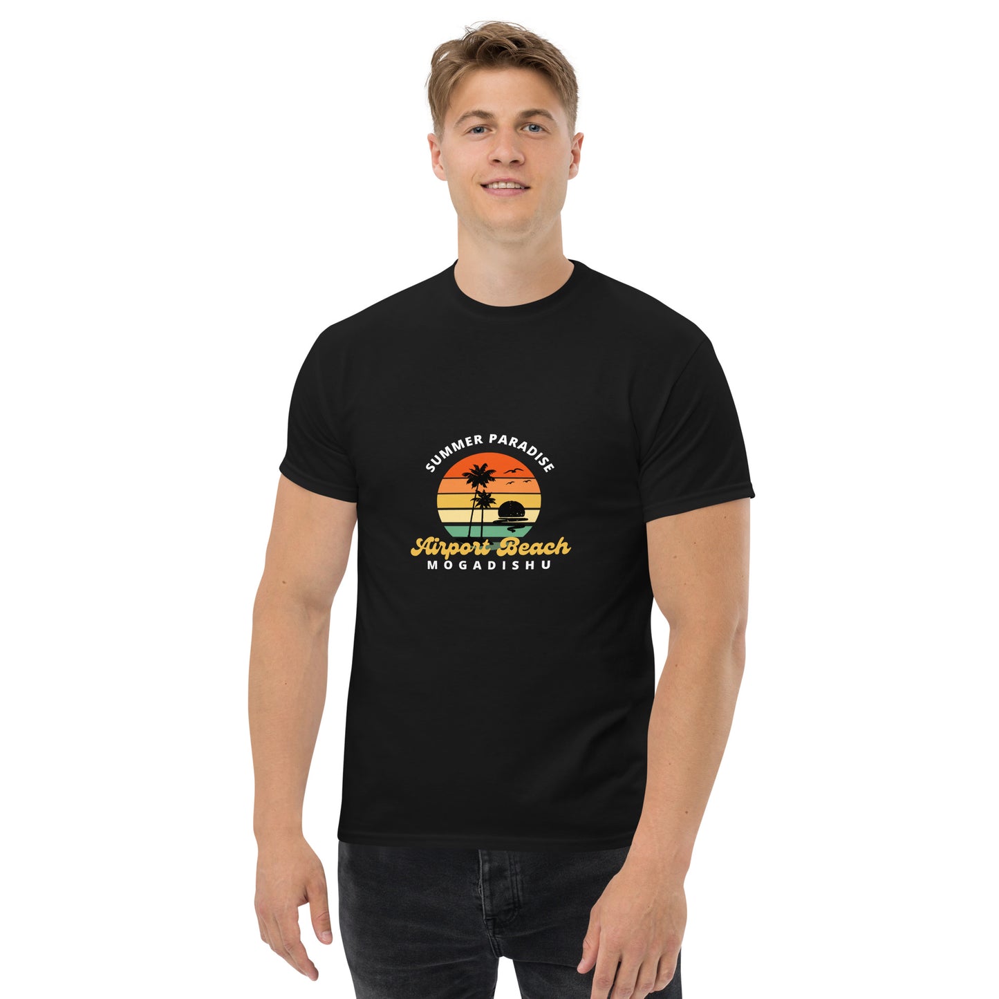 Airport Beach Mogadishu Men's classic tee