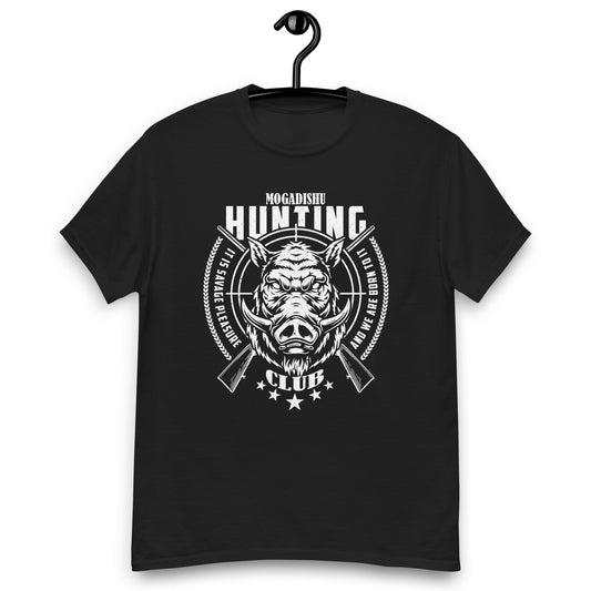 Men's classic tee Mogadishu Hunting Club Boar