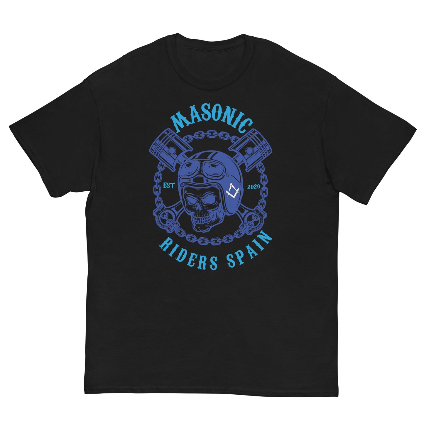 Men's classic tee Masonic Riders Spain