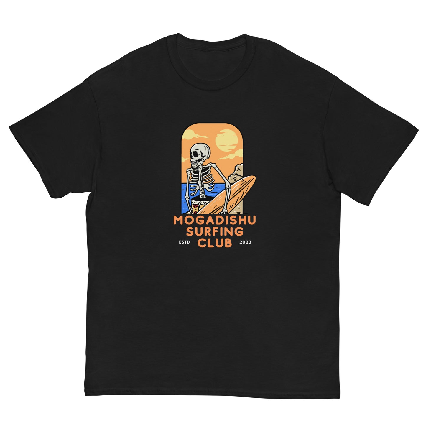 Mogadishu Surf Club Sunset Classic tee