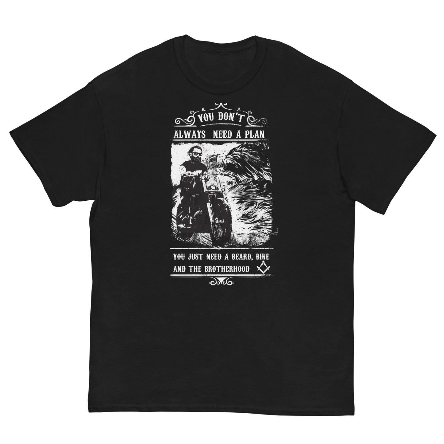 Men's classic tee Masonic Bike UK