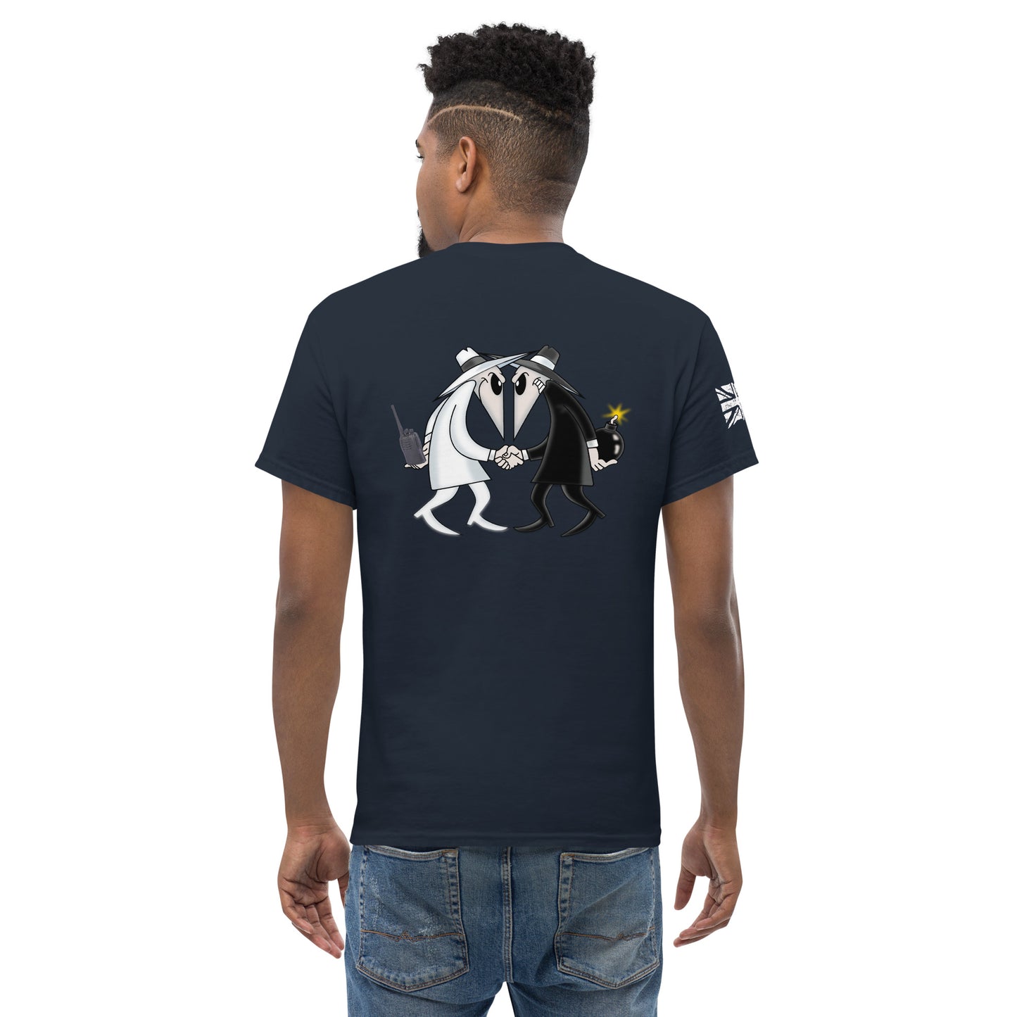 Comms n Bombs UK Flag Men's classic tee