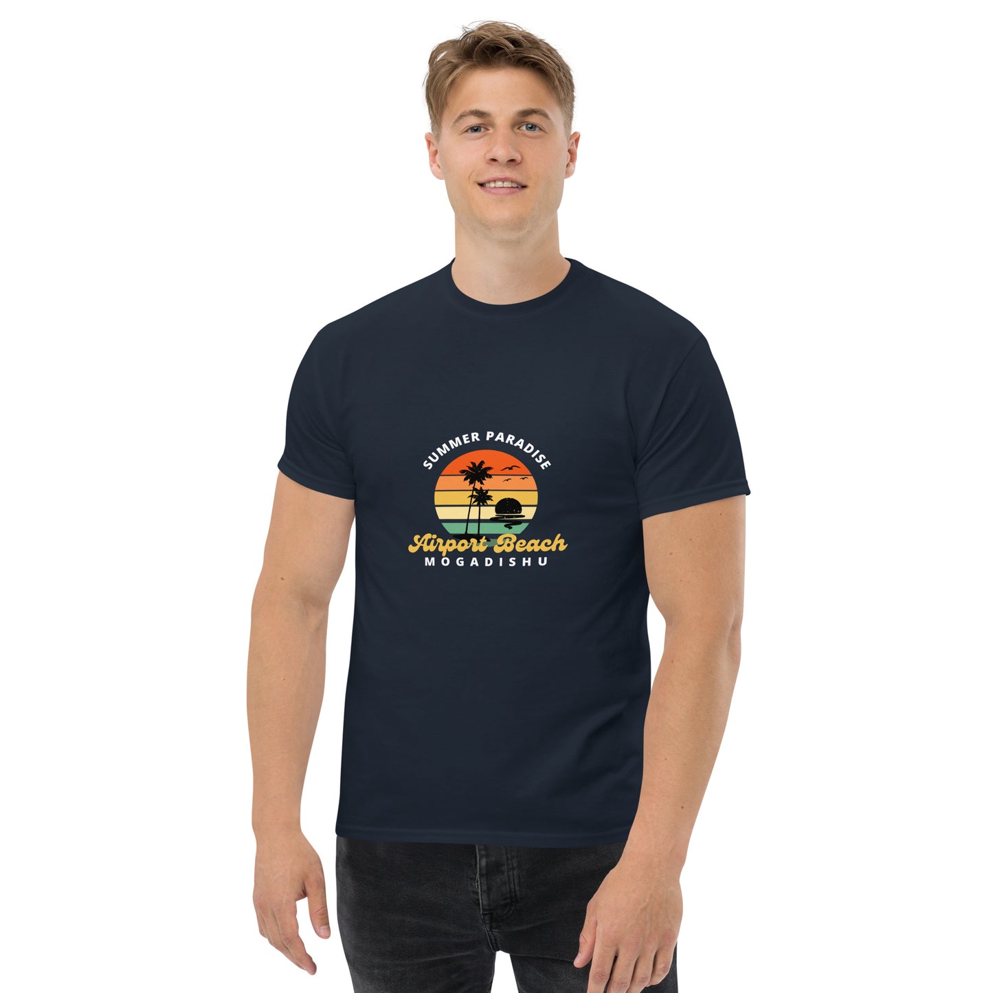 Airport Beach Mogadishu Men's classic tee