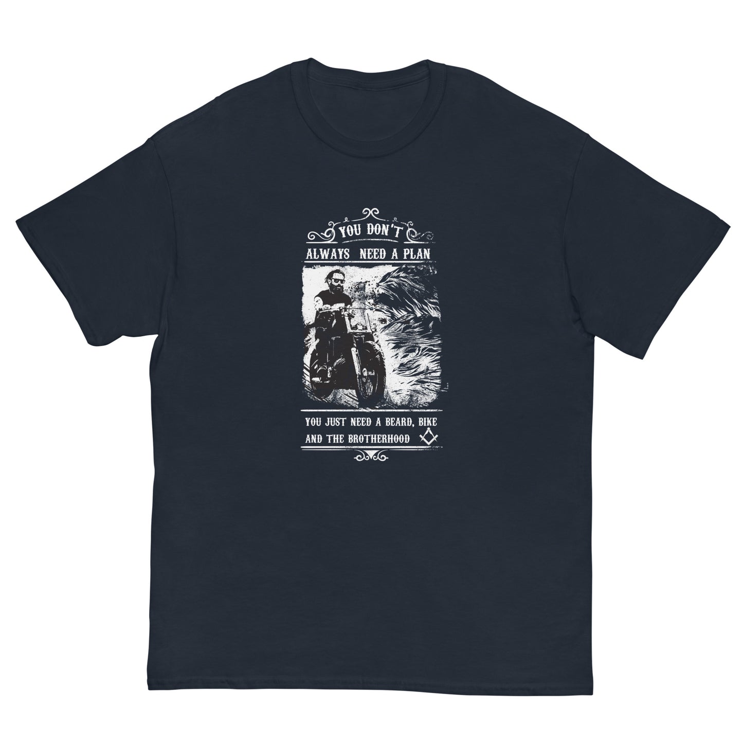 Men's classic tee Masonic Biker UK