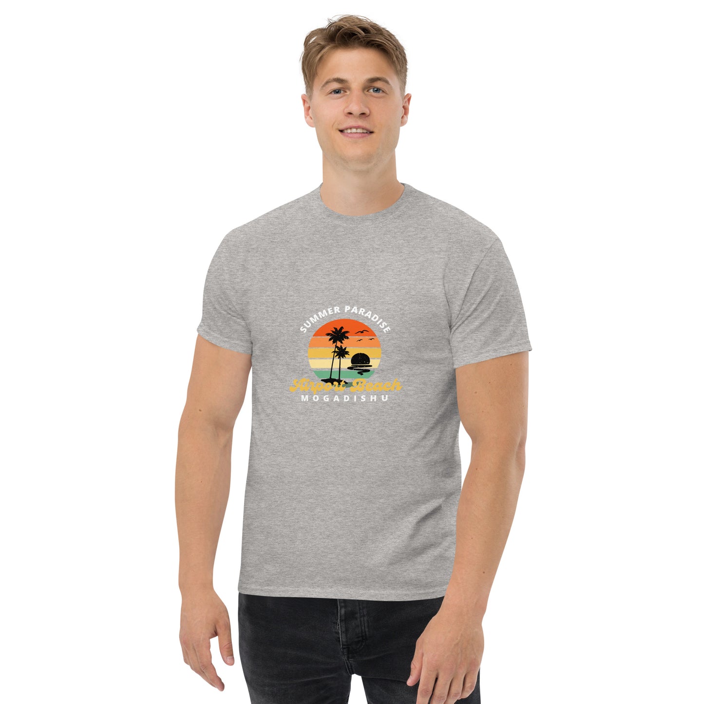 Airport Beach Mogadishu Men's classic tee