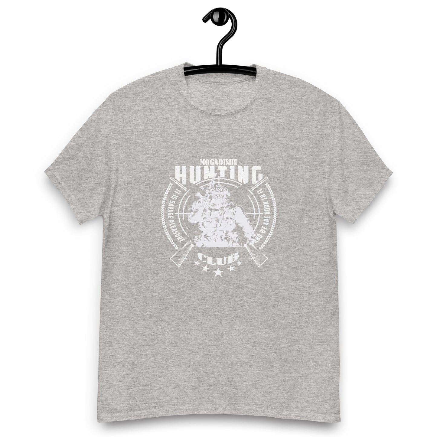 Men's classic tee Mogadishu Hunting club soldier